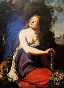 Catharina Van Hemessen Sainte Marie Madeleine renoncant aux richesses de ce monde oil